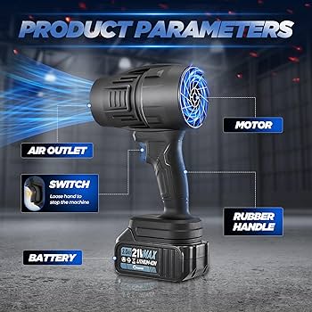 Blower Turbo Fan with 48V Large Battery