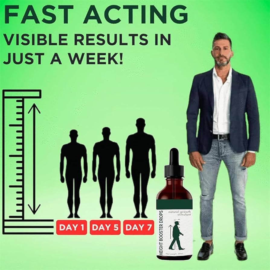 Natural Height Booster Drops 30ml(Pack of 2)