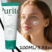PURITO Post-Acne Moisturizer, Recovery & Glow Boost, Silicone-Free, Non-Comedogenic, Vegan, Korean Skincare, Mighty Bamboo Panthenol Cream, 3.38 fl oz / 100ml