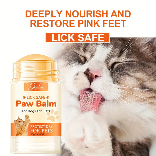Natural Pet Paw Balm for Dogs & Cats – Moisturizing Paw & Nose Protector | Safe, Non-Toxic ( PACK OFF 2 ), All-Season Relief for Dry, Cracked Paws | Vet Approved Organic Formula