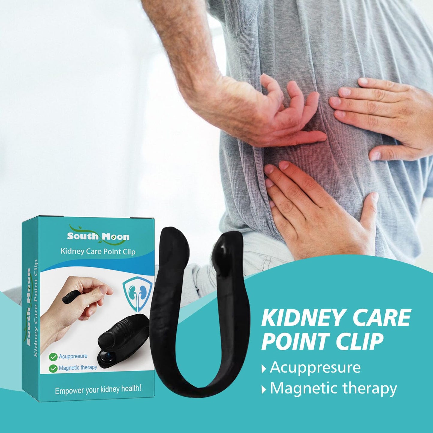 (PACK OFF 2)Acuplus Prostate Relief Clip