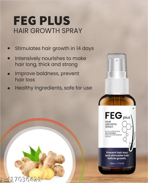 FEG Hair Growth Spray For Men & Women