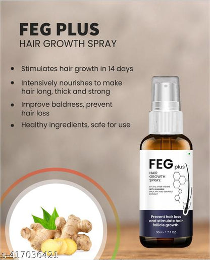 FEG Hair Growth Spray For Men & Women