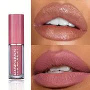 12 Colors Matte & Glossy Liquid Lipstick Set – Book Style Gift Kit for Women & Girls – Long Lasting Waterproof Lip Gloss with Nude, Pink, Red Shades, Non-Sticky, Transfer-Proof Lip Stain