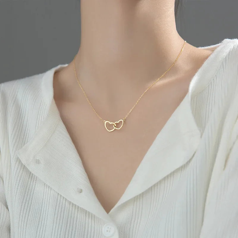 Rose Bear Eternal Rose & Heart Necklace®