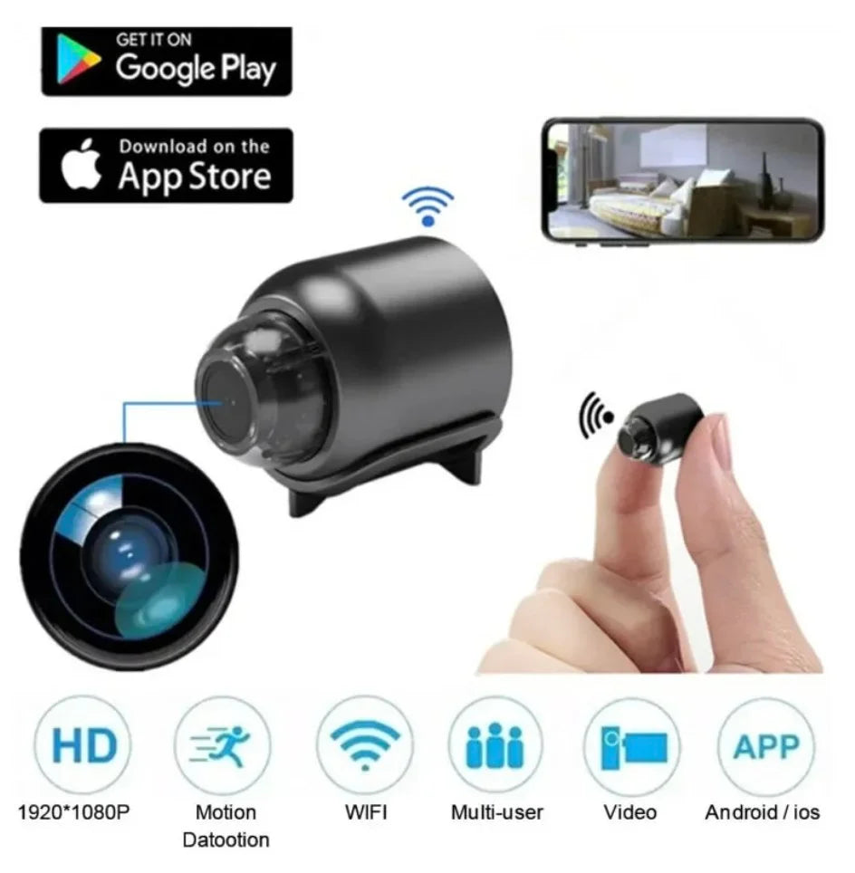 Last Day Deal! 🎉 Buy 1 Get 1 FREE – Mini 5G Wireless WiFi Camera 📸✨