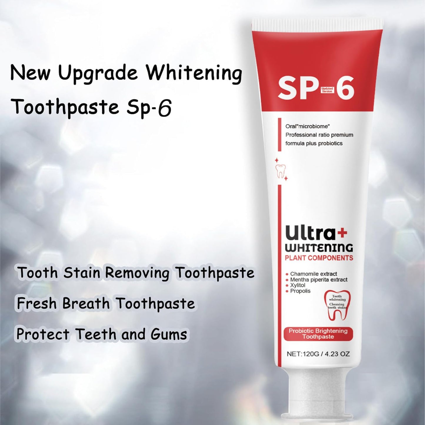 Teeth Whitening Paste SP-6 (Pack Off 2)❗