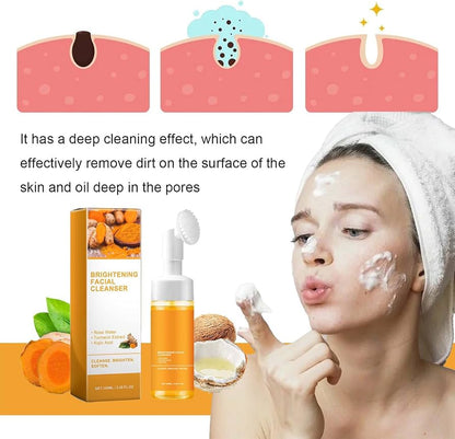 Turmeric Face Glow Cleanser pack of 2 )
