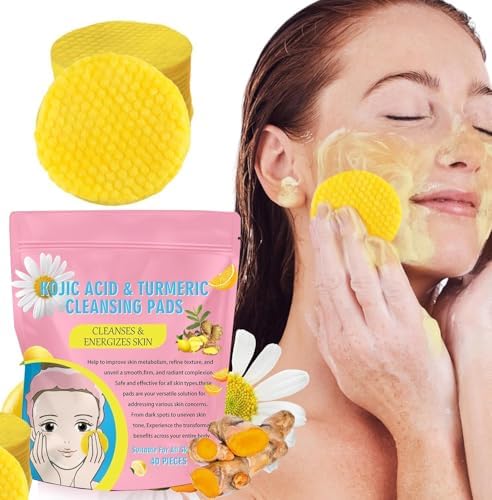 Turmeric Kojic Acid Cleansing Pads pack off 2 )