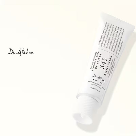 345 Relief Cream, 345 Intensive Repair Cream Barrier Cream, Face Moisturizer, Soothing, Hydration, Korean Skin Care for Dry & Sensitive Skin (1pc) MADE IN KOREA
