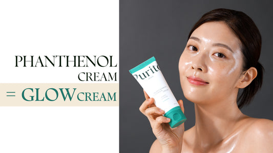 PURITO Post-Acne Moisturizer, Recovery & Glow Boost, Silicone-Free, Non-Comedogenic, Vegan, Korean Skincare, Mighty Bamboo Panthenol Cream, 3.38 fl oz / 100ml