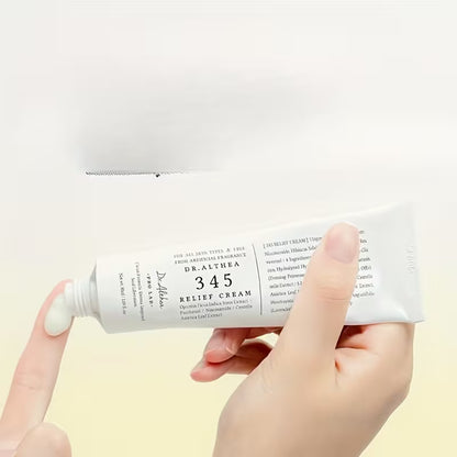 345 Relief Cream, 345 Intensive Repair Cream Barrier Cream, Face Moisturizer, Soothing, Hydration, Korean Skin Care for Dry & Sensitive Skin (1pc) MADE IN KOREA