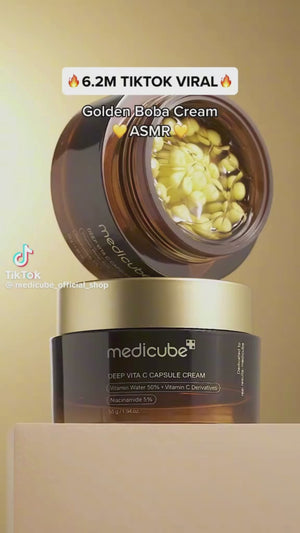 Medicube Deep Vitamin C Golden Capsule Face Moisturizer 55g (MADE IN KOREA )