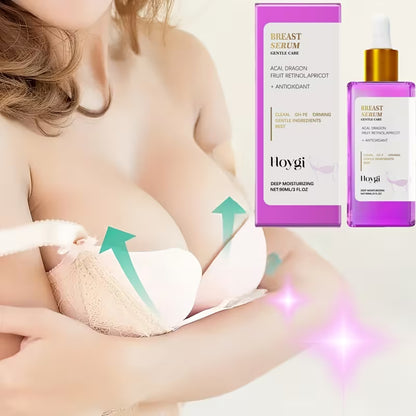 HOYGI Breast Firming & Lifting Hydrating Essence, 90ml / 3fl. OZ, Suitable for All Women's Beige Types