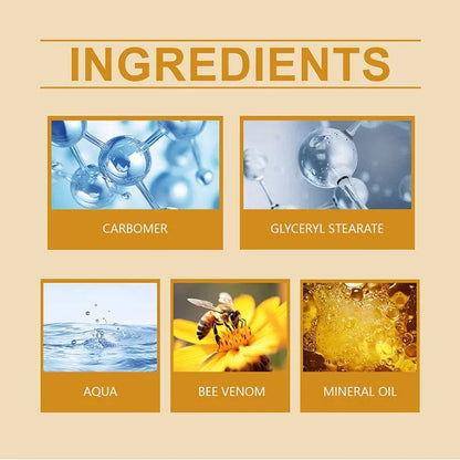 Bee Venom Wrinkle Removal Cream – Anti-Aging, Firming, Lifting, and Moisturizing Skin Cream for All Skin Types – Recovery and Anti-Wrinkle Care ( pack off 2 )