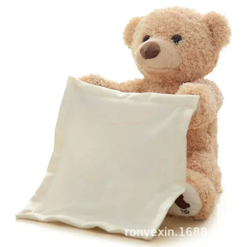 Peek-a-boo Bear Talking Chargeable Shy Face Teddy